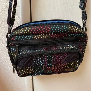 Lug carousel handbag